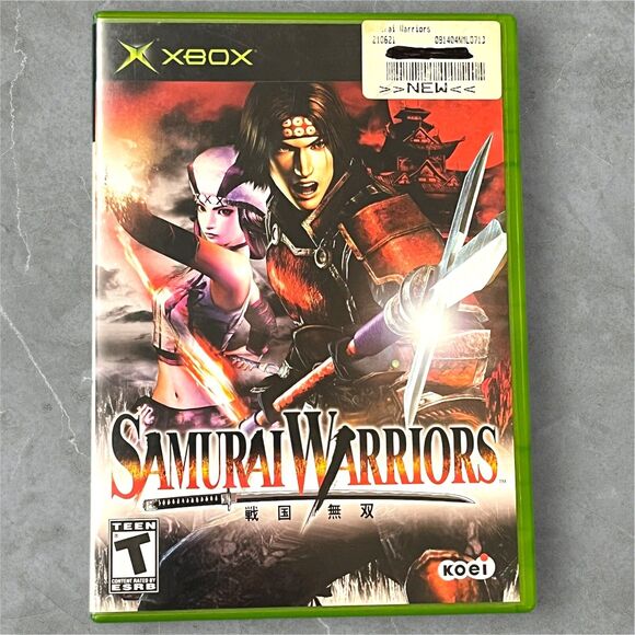 Samurai Warriors Microsoft Xbox (2004) Video Game with Manual - Picture 1 of 4
